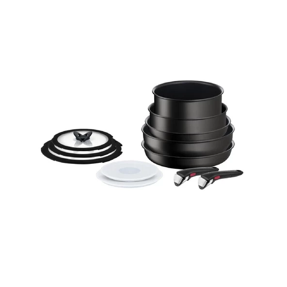 Tefal Ingenio Exception Titanyum 6X 12 Parça Büyük Set