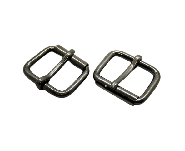 Makaralı Dilli Ayar Tokası 2,5 cm 2 Adet (Leathercraft, Deri Hobi) - 7