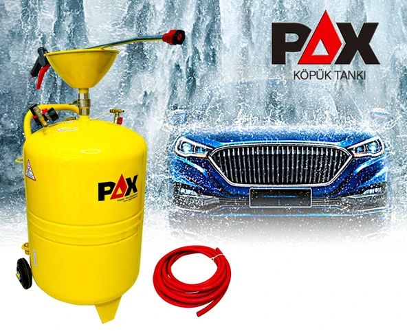 Pax 100 Litre Köpük Tankı Köpük Püskürtme 10 Metre Hortum Tabancalı - 2