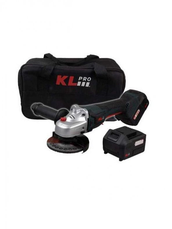 Klpro Klat18B-00 18V 2x5.0 Ah Şarjlı Avuç Taşlama Kömürsüz 115 mm ürün görseli 1
