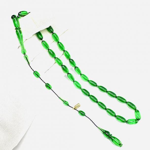 Ömer Daş Usta İmzalı Sikkeli Beyzi Model Sistemli 6-13mm Blok Zar - Ateş Kehribar Tesbih ürün görseli