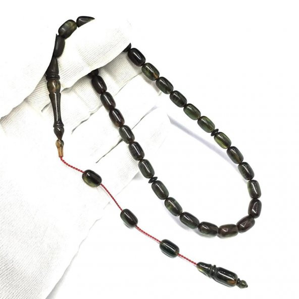 Sistemli Kapsül Model 7-11mm Ateş Sıkma Kehribar Tesbih ürün görseli