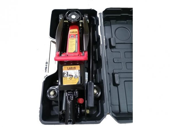 Labor YL-A3 Plastik Çantalı Arabalı Kriko 2 Ton - Resim 4