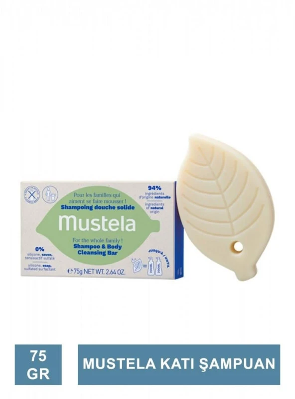 MUSTELA Shampoo Body Cleansing Bar 75 Gr