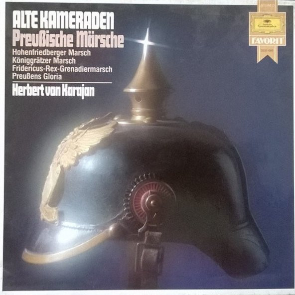 Herbert von Karajan – Alte Kameraden - Preußische Märsche brass plak alithestereo