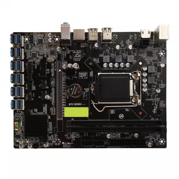 Oem B250-BTC Intel DDR4 Soket 1151 ATX Anakart - 3