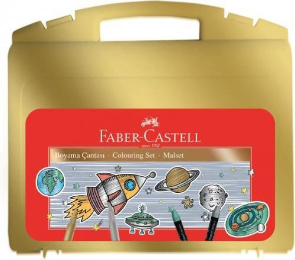 Faber Castell Metalik Boyama Çantası - 1