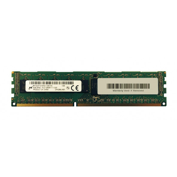 MT18JSF1G72PDZ-1G6E1 - Micron 8GB 1600MHz DDR3 PC3-12800 ECC CL11 240-Pin SERVER RAM BELLEK