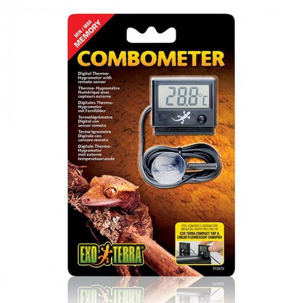 Exo Terra Hygro Thermo Meter Comb -V Isı ve Nem Ölçer
