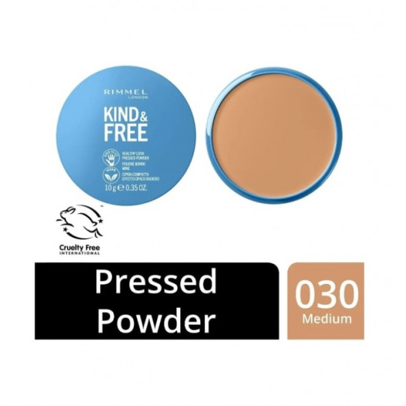 Rimmel London Kind Free Powder 030 Medium