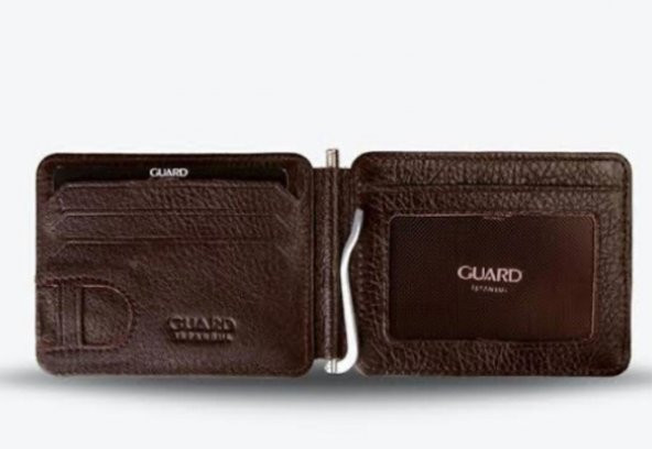 Cüzdan İçi Kağıt Para Klipsi Nikel Renk Deri El Aletleri - 4