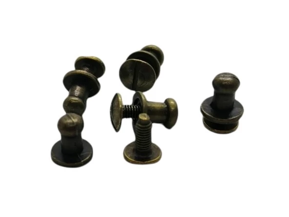 5 mm Vidalı Bekçi 5 Adet Zamak - 5