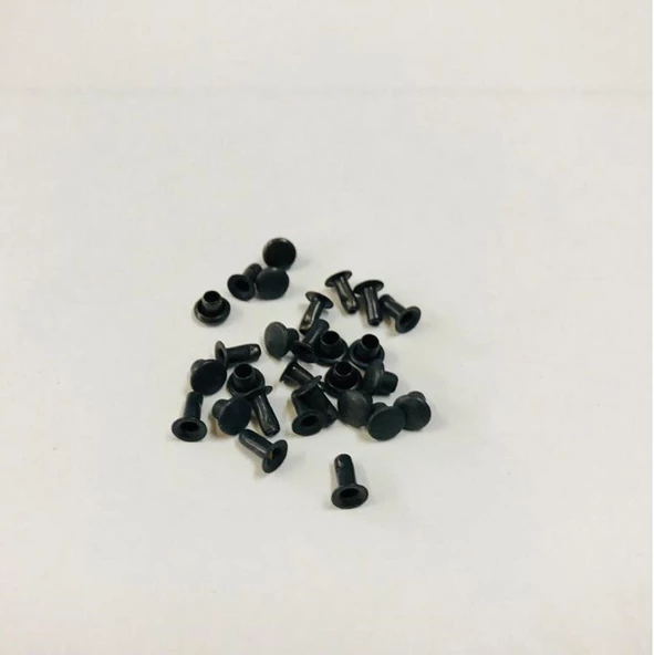 Perçin Rivet 00 no 4mm 50 Adet - Leathercraft Deri Hobi Ürünleri - 6