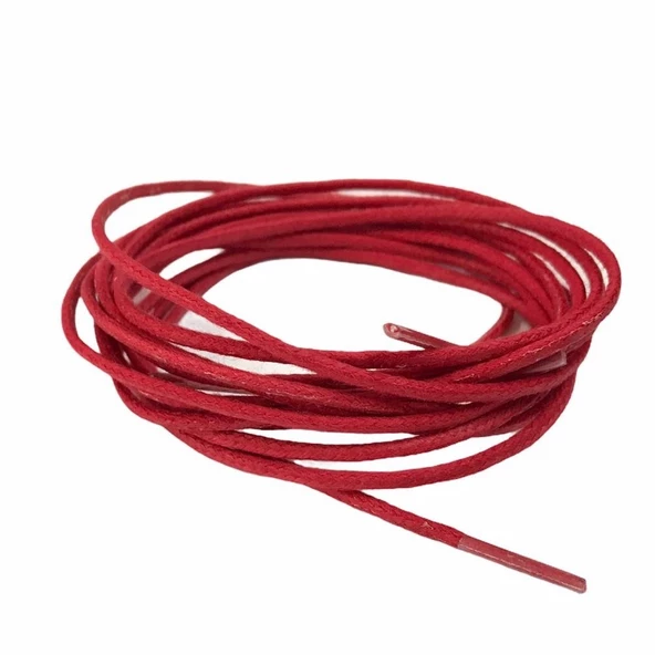 Yuvarlak Mumlu Ayakkabı Bağı 2mm K901 60cm 1 Çift - 11