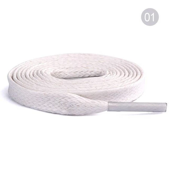 Yassı Mumlu Ayakkabı Bağı K918 120cm 1 Çift - 4