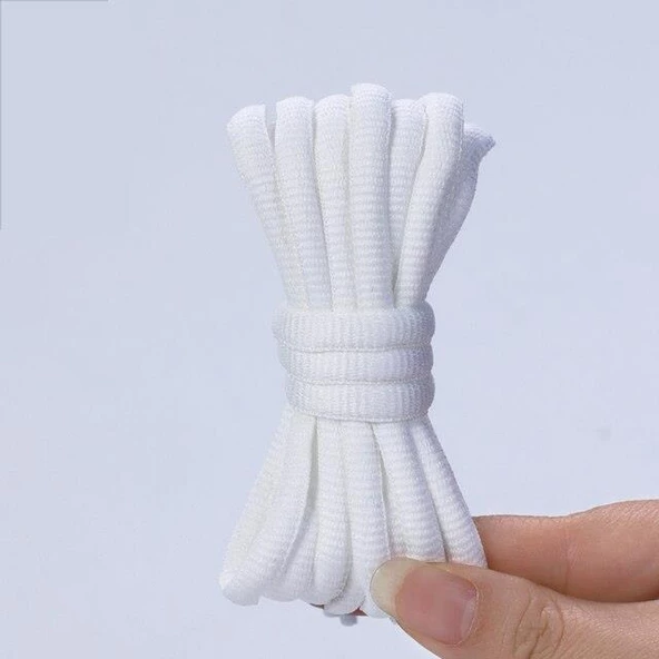 Spor Ayakkabı Bağı K142 120cm Muz Bağcık 1 Çift - 8
