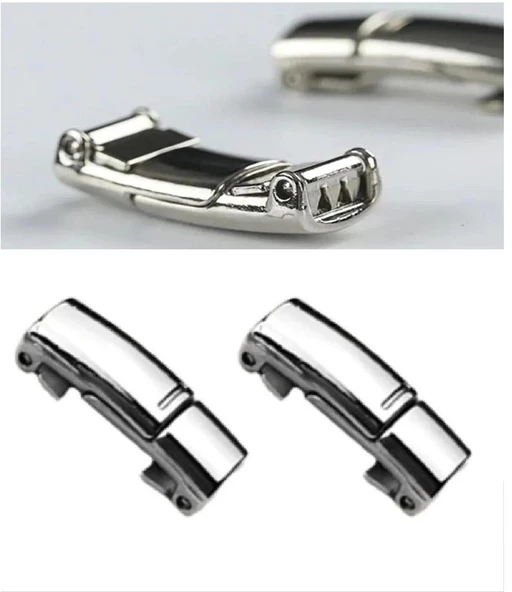 Mıknatıslı NİKEL KAPAMALI Elastik Yassı Bağcık 100 cm 1 Çift - 11