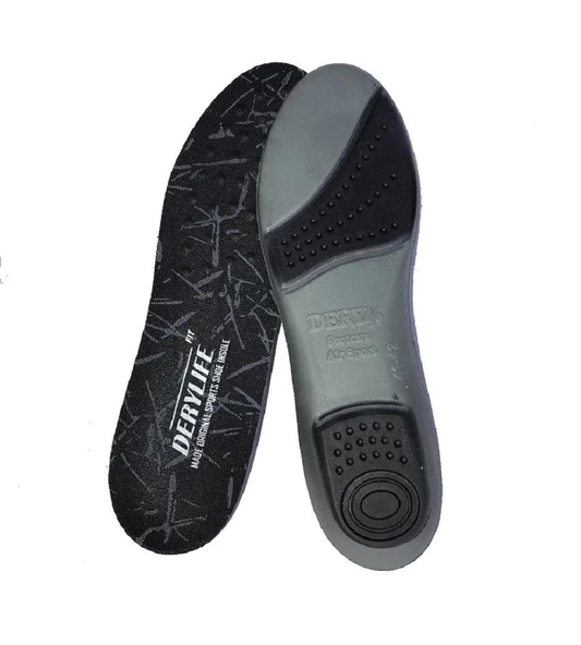 DeryLife Topuk Destekli Ortopedik Kumaş Ayakkabı Tabanı - 8