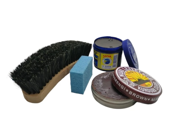 LefLef 4 lü Ayakkabı Bakım Seti - 8