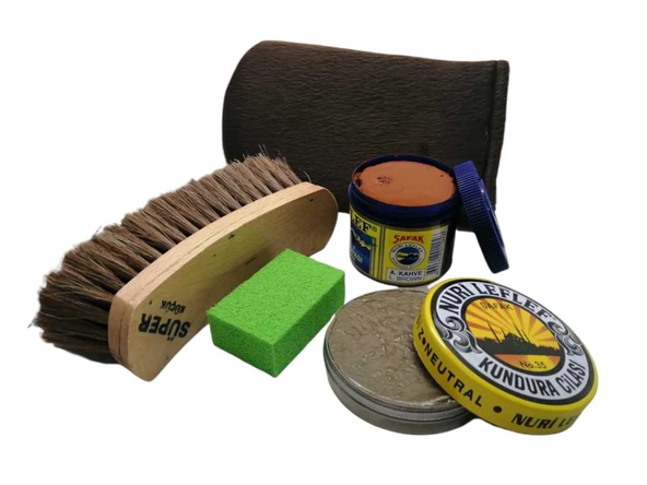 Leflef 5 li Ayakkabı Bakım Seti Ekstra - 3