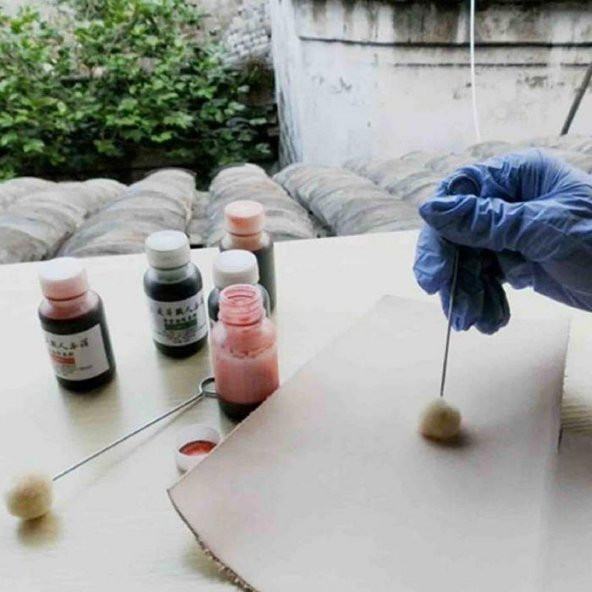 Metal Yün Fırça Topu 5 Adet - 4