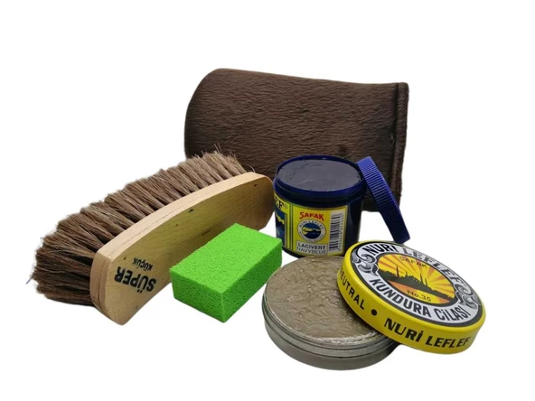 Leflef 5 li Ayakkabı Bakım Seti Ekstra - 10