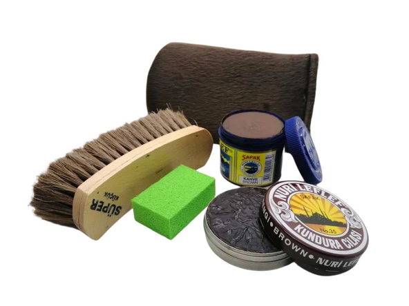 Leflef 5 li Ayakkabı Bakım Seti Ekstra - 6