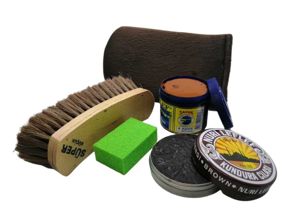 Leflef 5 li Ayakkabı Bakım Seti Ekstra - 2