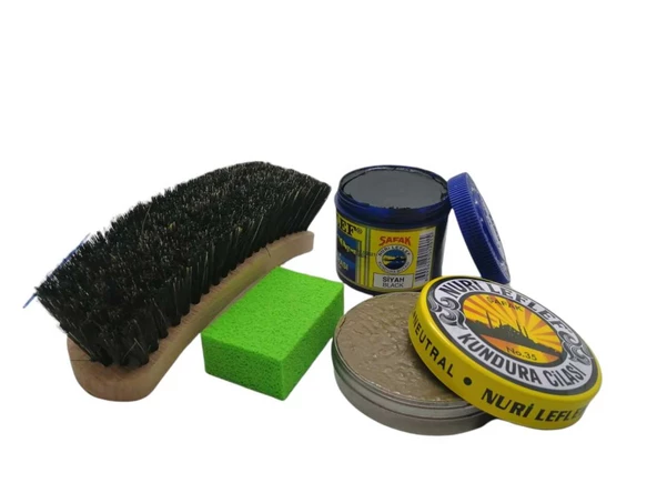 LefLef 4 lü Ayakkabı Bakım Seti - 11