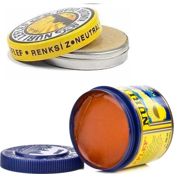 Nuri Leflef Ayakkabı Boyası ve Naturel Cila - 5