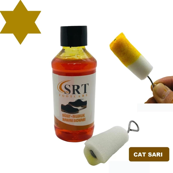 SRTfootcare Süet Nubuk Likit Ayakkabı Bakım Boyası 110 G - 5