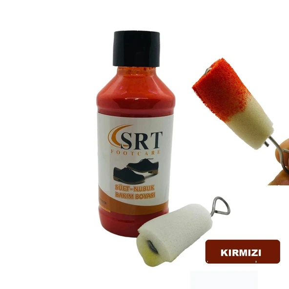 SRTfootcare Süet Nubuk Likit Ayakkabı Bakım Boyası 110 G - 6