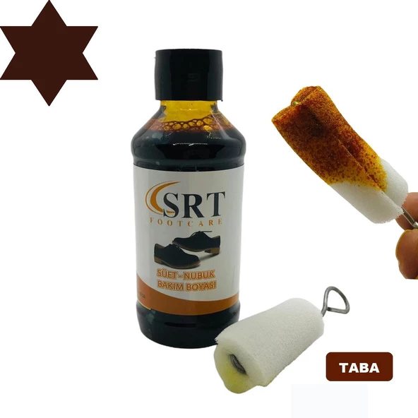 SRTfootcare Süet Nubuk Likit Ayakkabı Bakım Boyası 110 G - 12