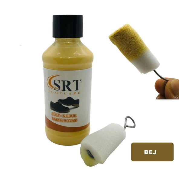 SRTfootcare Süet Nubuk Likit Ayakkabı Bakım Boyası 110 G - 3