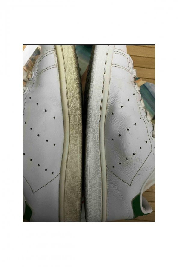 SRTfootcare Spor Beyaz Deri Ve Kumaş Ayakkabı Bakım Boyası 75 Ml 1 Adet + 1 Çift K103 Spor Beyaz Bağcık - Resim 7