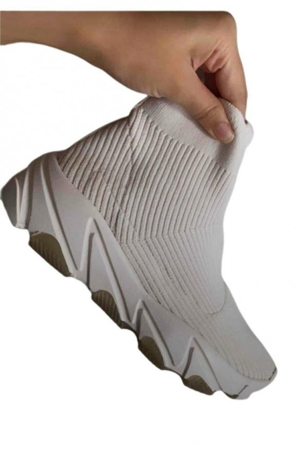 Spor Beyaz Deri Ve Kumaş Ayakkabı Bakım Boyası 75 Ml 1 Adet + 2 Çift K103-K111 Spor Beyaz Bağcık - 9