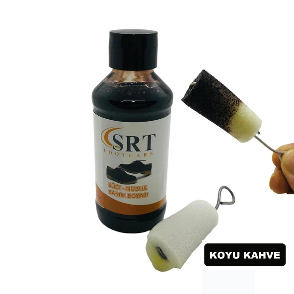 SRTfootcare Süet Nubuk Likit Ayakkabı Bakım Boyası 110 G - 10