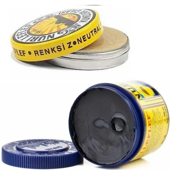 Nuri Leflef Ayakkabı Boyası ve Naturel Cila - 7