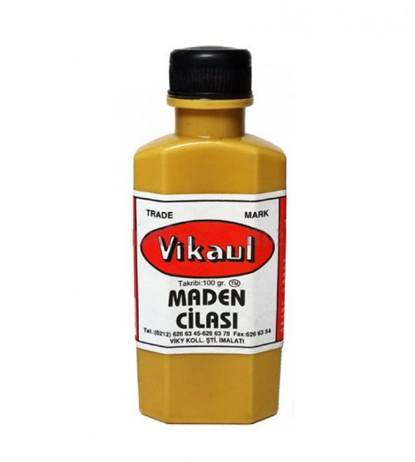 Vikaul Maden Cilası, Metal Parlatıcı 100ml