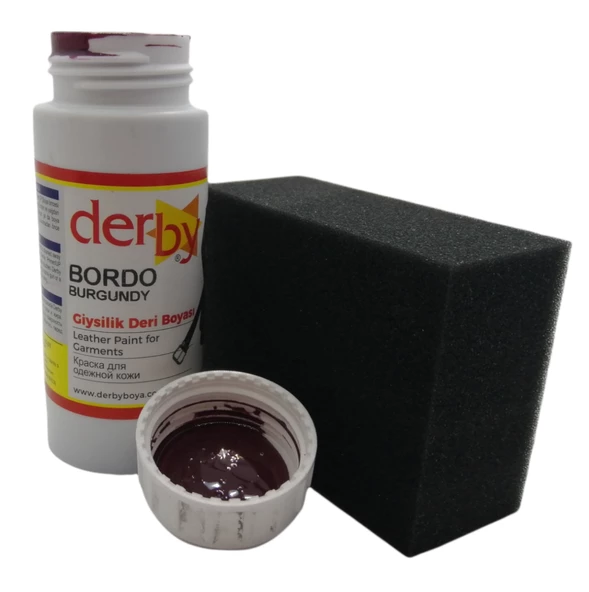 Derby Mont, Direksiyon, Koltuk, Deri Eşya Boyası 100ml ve Siyah Sünger - 12