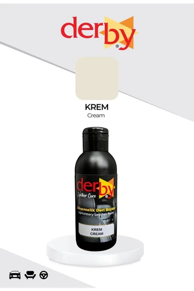 Derby Direksiyon Boyası, Deri Döşeme Boyası Standart Renkler - 9