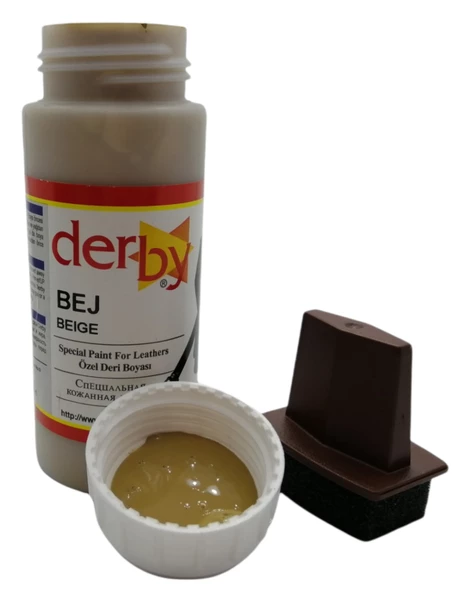 Derby Mont Direksiyon Koltuk Deri Boyası 100ml ve Saplı Sünger 1 Adet - 10