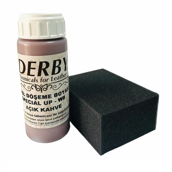 Derby Direksiyon Boyası, Deri Döşeme Boyası 2li Set Standart Renkler - 3