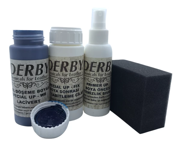 Derby Deri Döşeme Ve Direksiyon Boyası 4 lü Set Standart Renkler - 11
