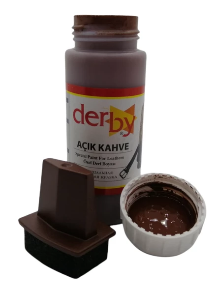 Derby Mont Direksiyon Koltuk Deri Boyası 100ml ve Saplı Sünger 1 Adet - 7