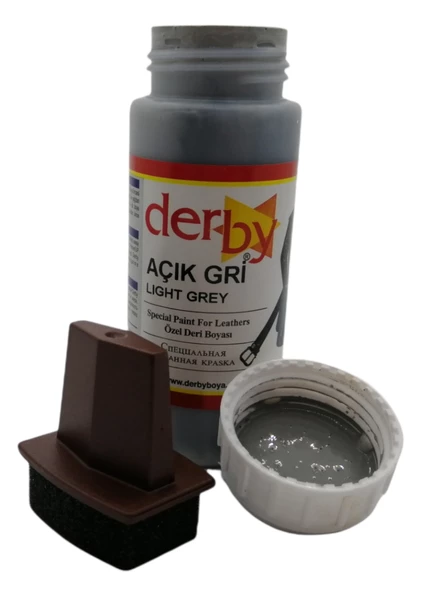 Derby Mont Direksiyon Koltuk Deri Boyası 100ml ve Saplı Sünger 1 Adet - 6