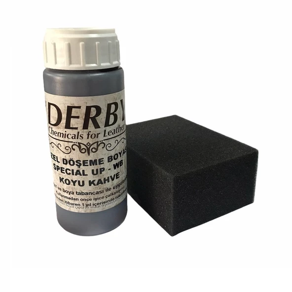 Derby Direksiyon Boyası, Deri Döşeme Boyası 2li Set Standart Renkler - 5