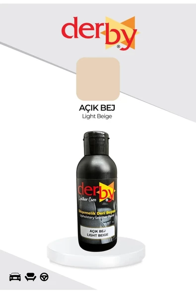 Derby Direksiyon Boyası, Deri Döşeme Boyası Standart Renkler - 10