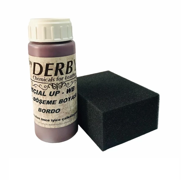 Derby Direksiyon Boyası, Deri Döşeme Boyası 2li Set Standart Renkler - 7