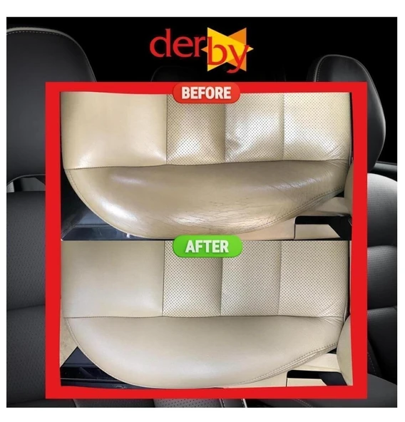 Derby Deri Döşeme Ve Direksiyon Boyası 4 lü Set Standart Renkler - 2